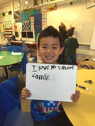 Isaiah-school family 